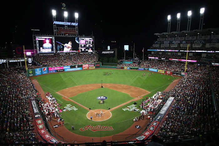 General view of Progressive Field